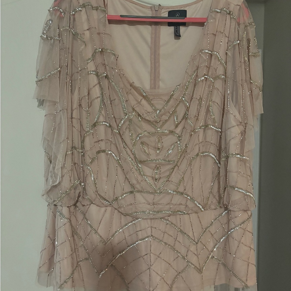 Elegant Beaded Blouse